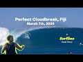 The best waves of their lives perfect cloudbreak fiji march 7th 2024