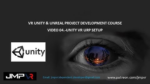 UNITY VR URP SETUP IN OCULUS QUEST. UNITY & UNREAL VR GAME DEVELOPMENT COURSE. VIDEO 04