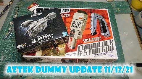Aztek Dummy Update 11/12/21 - Commlock & Stun Gun part 1