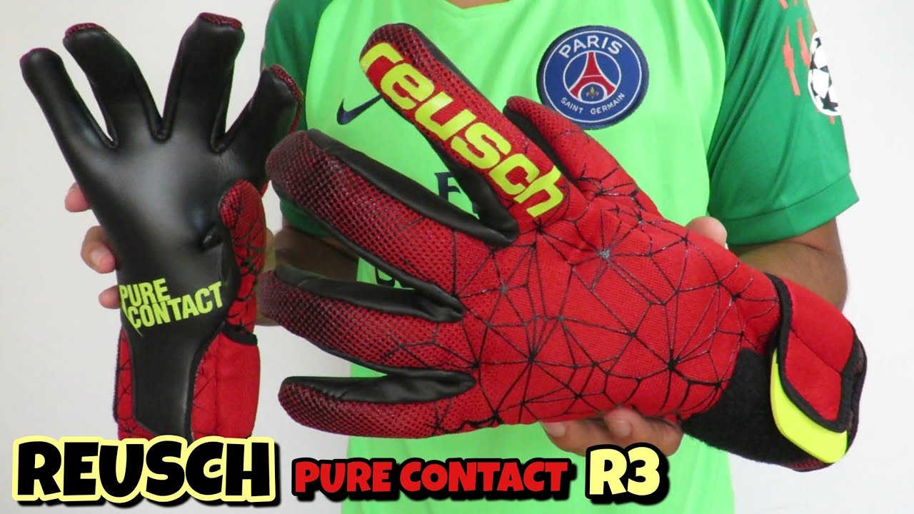 Clasificar erosión Esplendor REUSCH - PURE CONTACT II R3 | ¿EL GUANTE DE PORTERO MAS RESISTENTE ? |  Unboxing & Review - YouTube