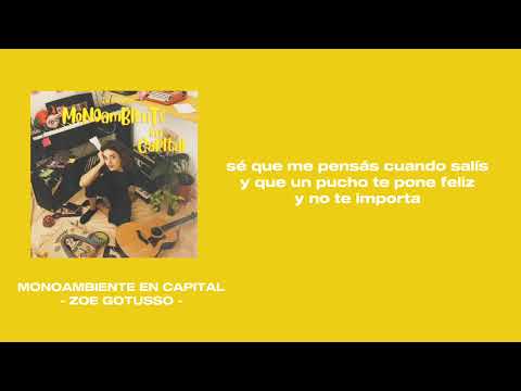 Monoambiente en capital - Zoe Gotusso - Karaoke