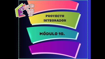 PROYECTO INTEGRADOR. MÓDULO 10. 2023