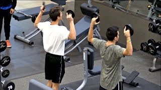 Copying Strangers Workouts In The Gym!!