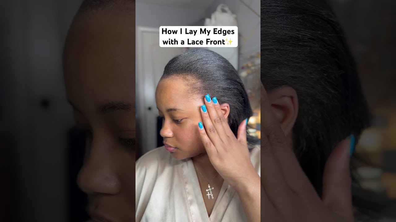 How To Lay Edges Viral Edge Control Black Girls With Long Hair