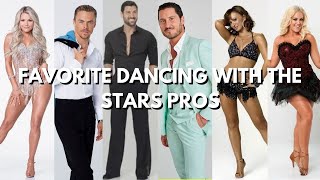 Favorite Dancing With the Stars Pros