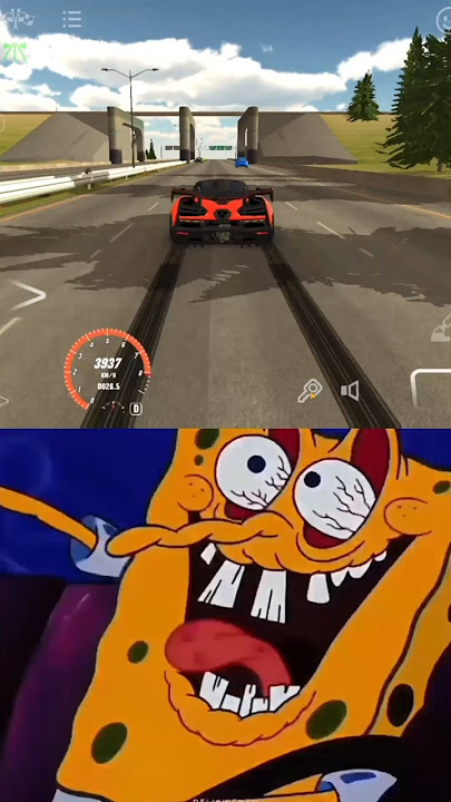 The police is behind us 🤣 #youtubeshorts #spongebob