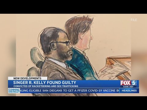 Singer R. Kelly Found Guilty