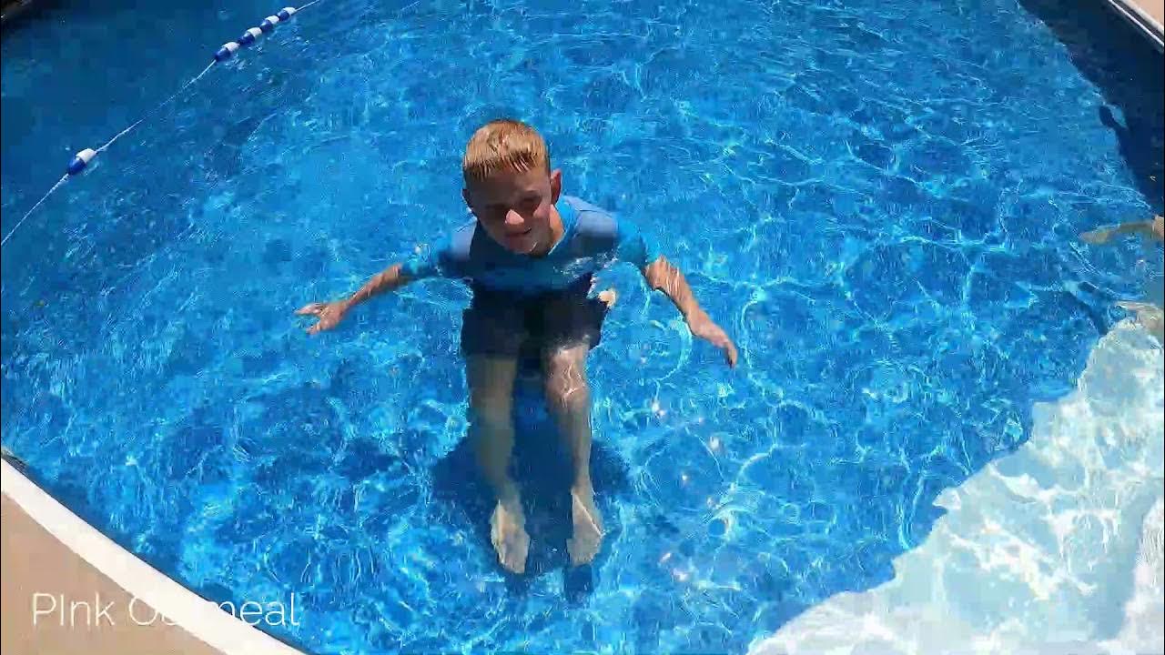 Kickboard Seated Balance Pool Exercise For Kids YouTube