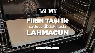 Tashoven Fırın Taşı'nda Lahmacun yapımı - Turkish Pizza on the Tashoven Pizza Stone