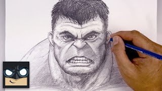 How To Draw The Hulk | Sketch Tutorial