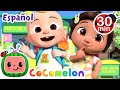 A la escuela iré | Canciones Infantiles | Caricaturas para bebes | CoComelon en Español