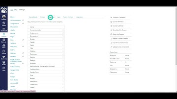 Cleaning up Canvas course navigation