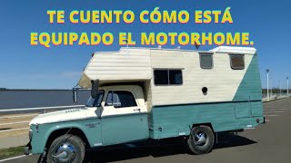 Te cuento cómo está equipado mi  MOTORHOME DODGE 200