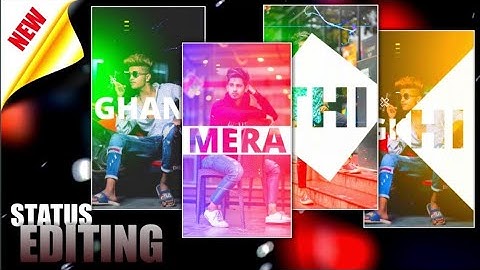 Kinemaster Video Editing | Glitch Effect WhatsApp Status | New WhatsApp Status Editing In Kinemaster