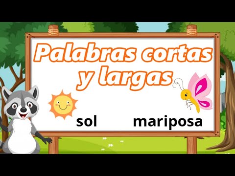 Palabras cortas y largas