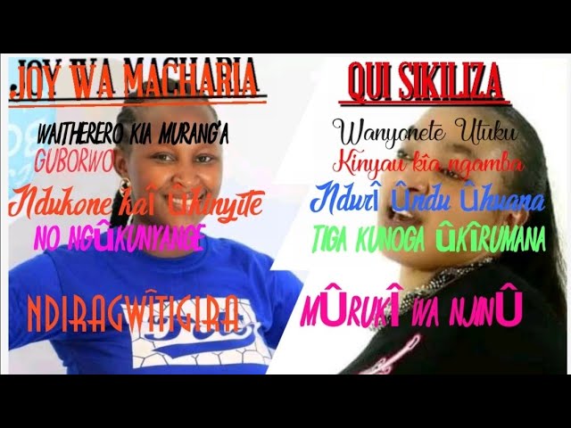 QUI WA NG'ANG'A[SIKILIZA] vs JOY WA MACARIA BIFF/ûria makoretwo magîcinûrana nyimboinî🤔😂 class=