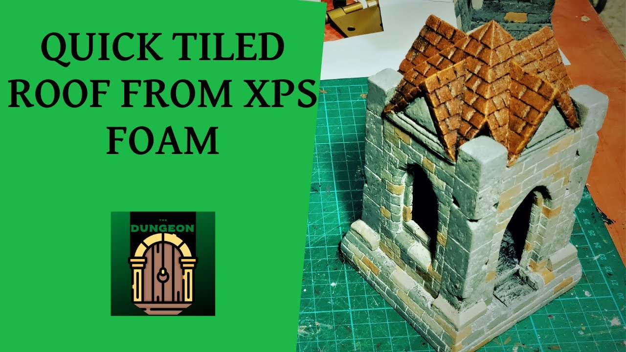 XPS Foam Bricks for wargaming and crafting - WARHAMMER/D&D