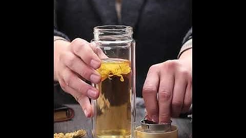 Bình Pha Trà Cao Cấp Thủy Tinh 2 Lớp Giữ Nhiệt Tốt 300 - 400ML