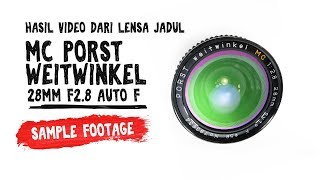 [Lens Footage] Porst weitwinkel MC 28mm F2.8 PK Mount