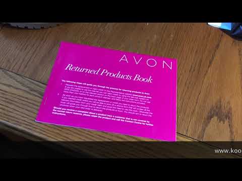 How to Process A Return as an Avon UK Representative