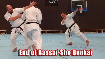 Practical Kata Bunkai: End of Bassai Sho