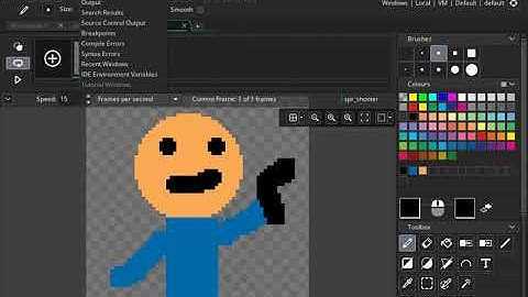 GMS - GML - How to Shoot with Space Bar