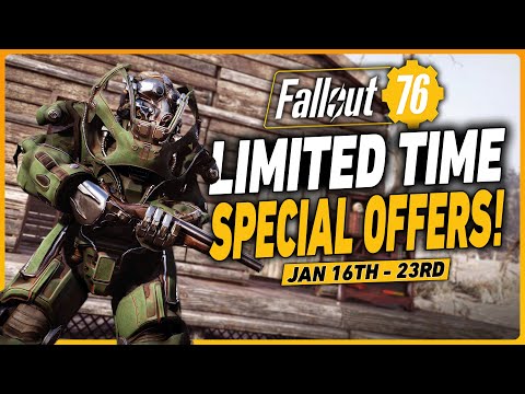 NEW SPECIAL OFFERS Coming to Fallout 76 Atomic Shop!