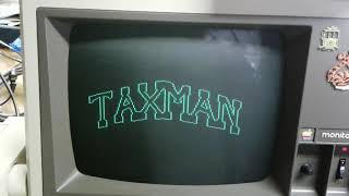 20170521 1982 Apple IIe starts TAXMAN game screenshot 5