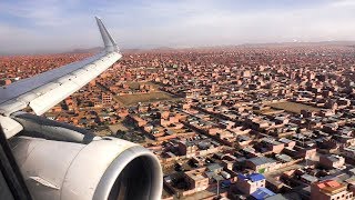 LATAM A320 Landing La Paz Bolivia