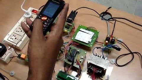 SMS based home appliances Control