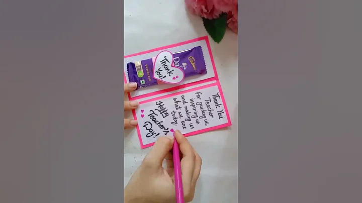 #shorts How to make teachers day card / Teachers day gift ideas/ Handmade teachers day card / DIY - DayDayNews