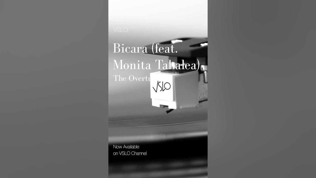 VSLO: TheOvertunes - Bicara feat. Monita Tahalea (Lyrics) | Vinyl Mode & Cafe Ambiance #shorts