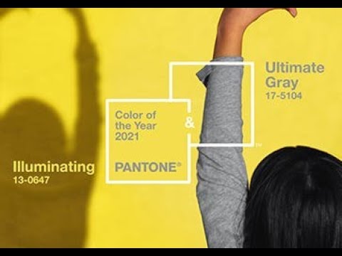 Pantone Color of the Year 2021: Illuminating + Ultimate Gray