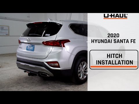 2020 Hyundai Santa Fe Trailer Hitch Installation