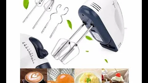 Scarlett hand mixer ( 7speed control, 260W ) Unboxing and Review  500only#SweetCakeHouse
