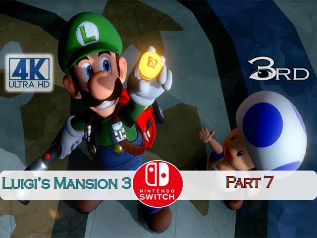 Luigi's Mansion 3 - Walkthrough - Part 7 - The Great Stage (Nintendo Switch  HD) [1080p60FPS] 