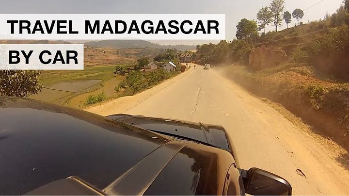 How to travel around Madagascar? 🚗 We had a private driver and a private car.
