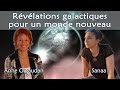 Anne givaudan rvlations galactiques pour un monde nouveau avec sanaa