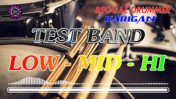 Nhạc test loa sự kiện trống da cực chuẩn "Reggae Drummer"