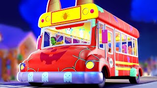 Halloween Wheels On The Bus, Fun Adventure Ride + More Spooky Nursery Rhymes for Kids