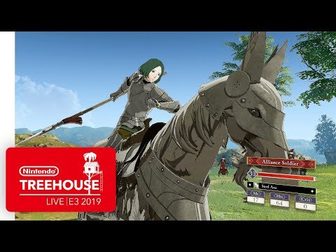 Fire Emblem: Three Houses Gameplay - Nintendo Treehouse: Live | E3 2019