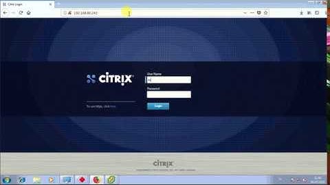 How to First Set-Up Citrix Netscaler VPX