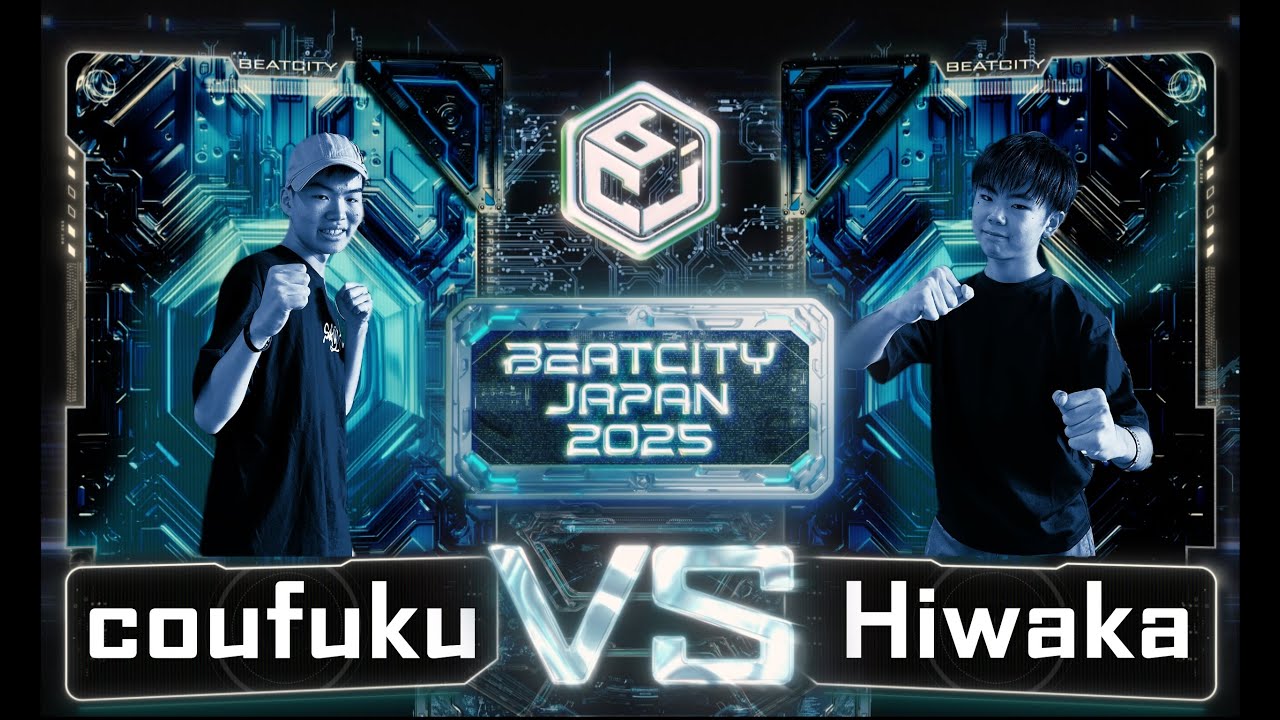 KIDS SOLO BATTLE 中学生部門 FINAL】coufuku VS Hiwaka｜BEATCITY