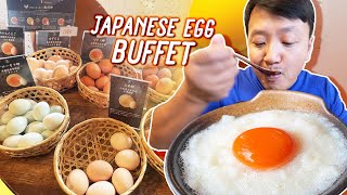 All You Can Eat JAPANESE EGG Buffet & BEST Ramen Noodles in Tokyo!