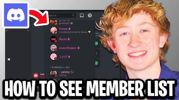 How To See Member List In A Discord Server - Full Guide