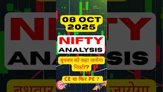 Nifty &amp; Bank Nifty Prediction for Tomorrow 8 Oct 2025 🔥 | Weekly Expiry Day Analysis