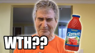 HOCK IN MY MOUTH! Clamato Juice Review 😮