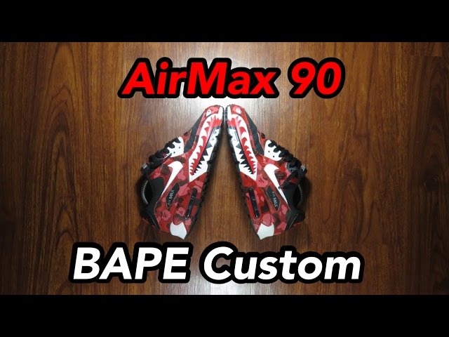 bape air max 90s