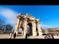 France Walk - arc de triomphe du Carrousel - 4K