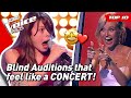 BLIND AUDITIONS that turn into CONCERTS on The Voice Kids! 🤩 | TOP 10